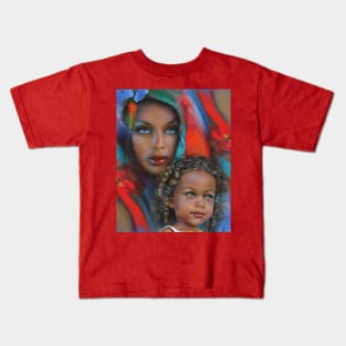 "Mother And Child" Kids T-Shirt